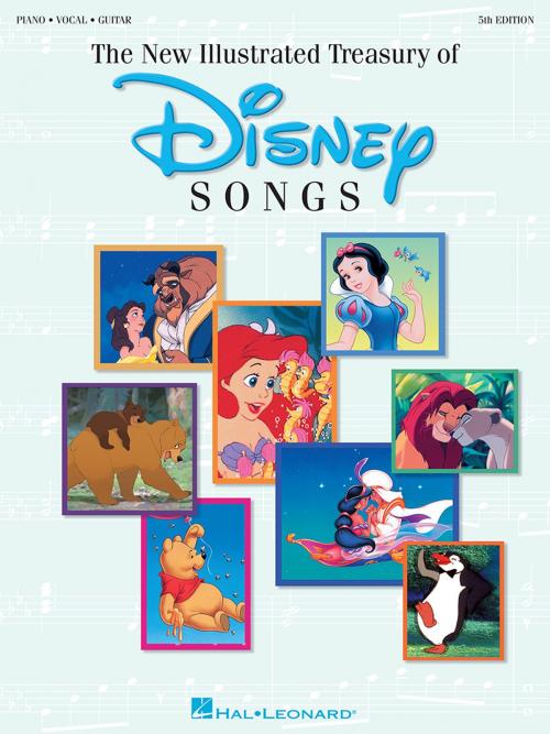 Cover of the book New Illustrated Treasury of Disney Songs (Songbook) by Hal Leonard Corp., Hal Leonard