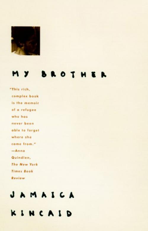 Cover of the book My Brother by Jamaica Kincaid, Farrar, Straus and Giroux