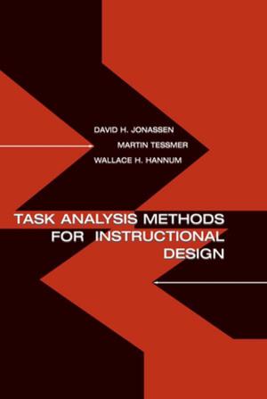 Cover of the book Task Analysis Methods for Instructional Design by 