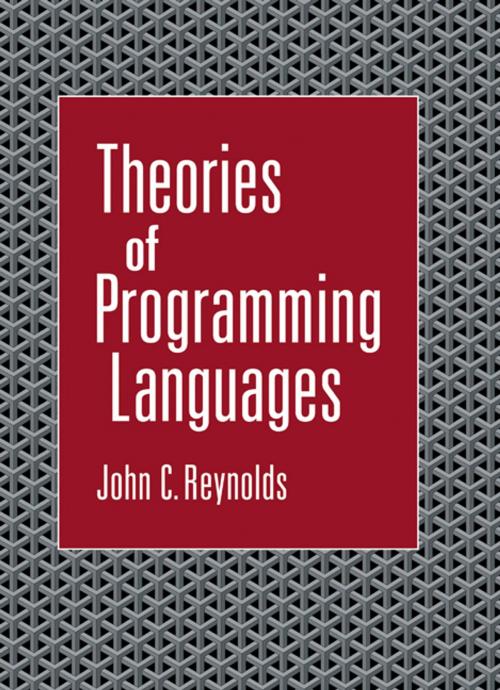 Cover of the book Theories of Programming Languages by John C. Reynolds, Cambridge University Press