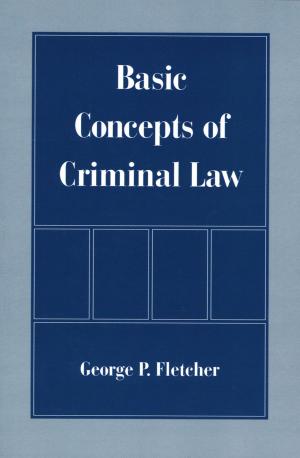 Book cover of Basic Concepts of Criminal Law