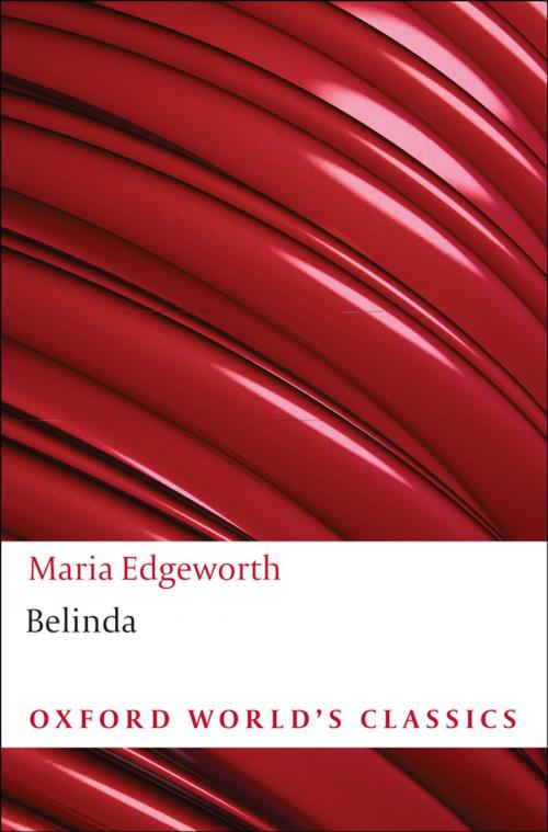 Cover of the book Belinda by Maria Edgeworth, OUP Oxford
