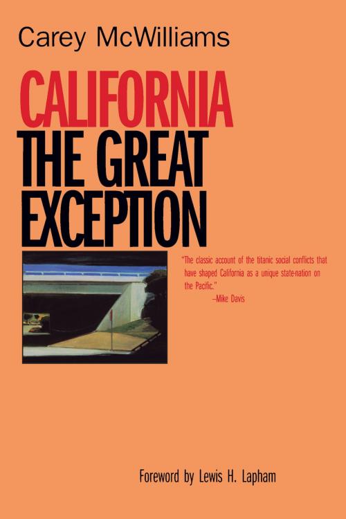 Cover of the book California by Carey McWilliams, University of California Press