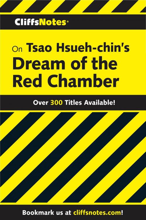 Cover of the book CliffsNotes on Hsueh-chin's Dream of the Red Chamber by Zhang Xiugui, HMH Books