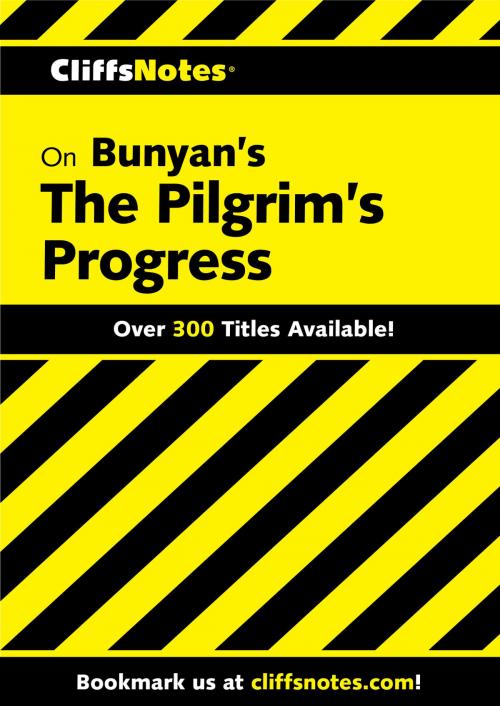Cover of the book CliffsNotes on Bunyan's Pilgrim's Progress by George F Willison, HMH Books
