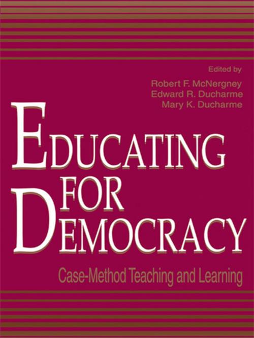 Cover of the book Educating for Democracy by , Taylor and Francis
