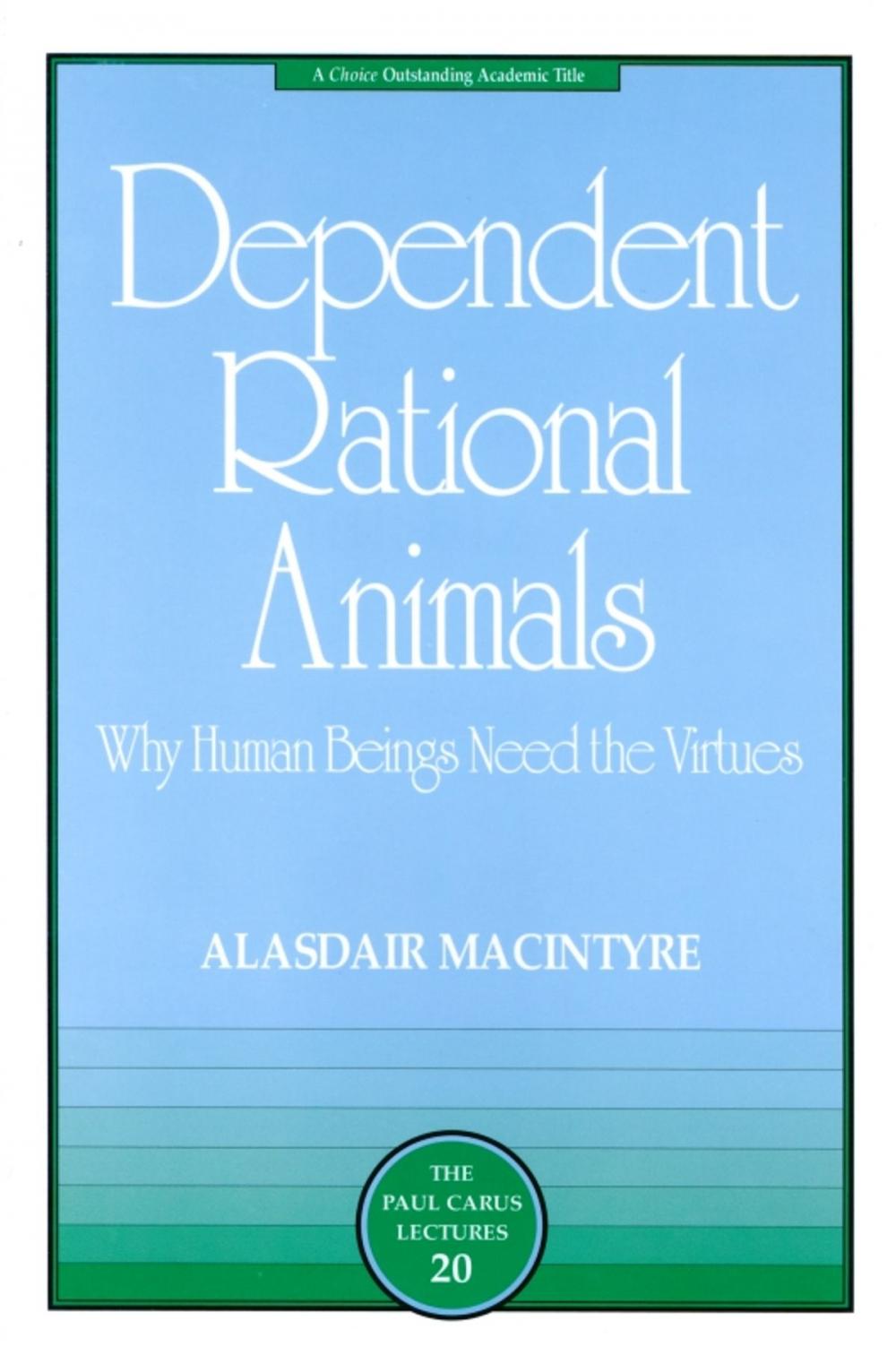Big bigCover of Dependent Rational Animals