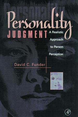 Cover of the book Personality Judgment by George T. Patterson, Warren K. Graham