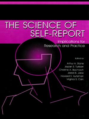 Cover of the book The Science of Self-report by Feiwel Kupferberg