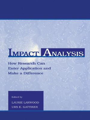Cover of the book Impact Analysis by María Eugenia Verdaguer