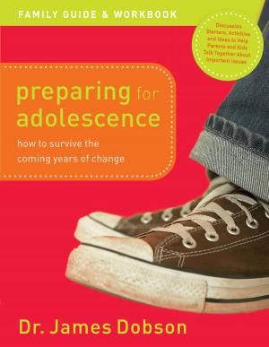 Book cover of Preparing for Adolescence Family Guide and Workbook