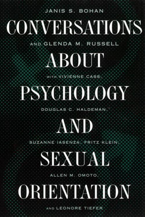 Cover of the book Conversations about Psychology and Sexual Orientation by Janis S. Bohan, Glenda M. Russell, NYU Press
