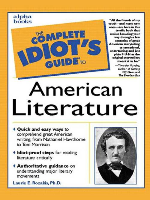 Cover of the book The Complete Idiot's Guide to American Literature by Laurie Rozakis, DK Publishing