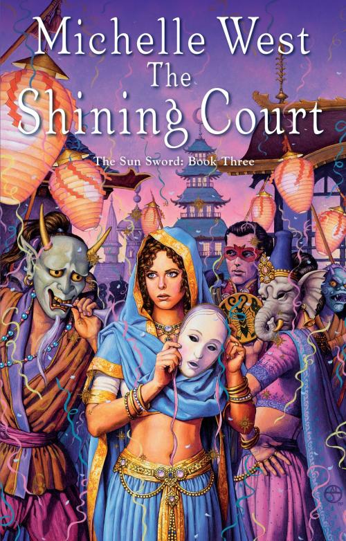 Cover of the book The Shining Court by Michelle West, DAW
