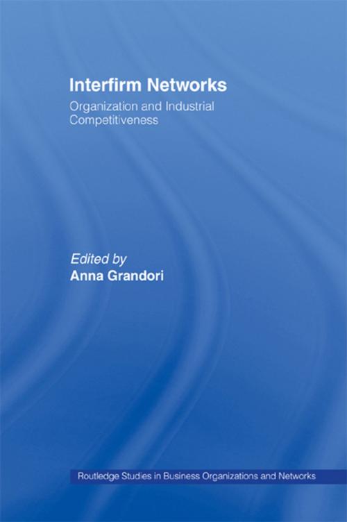 Cover of the book Interfirm Networks by , Taylor and Francis