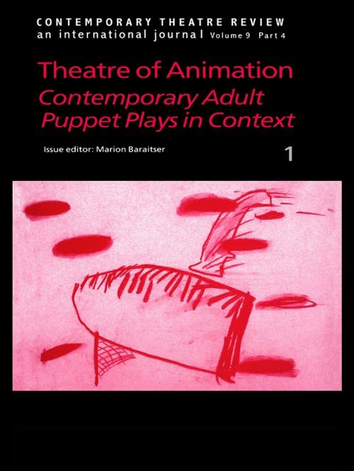 Cover of the book Theatre of Animation by Marion Baraitser, Taylor and Francis