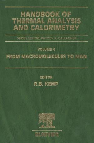 Cover of the book Handbook of Thermal Analysis and Calorimetry by Jim Gray, Andreas Reuter