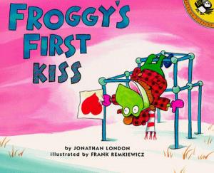 Cover of the book Froggy's First Kiss by Saroo Brierley