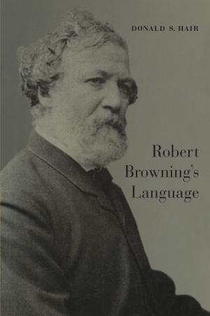 Book cover of Robert Browning's Language