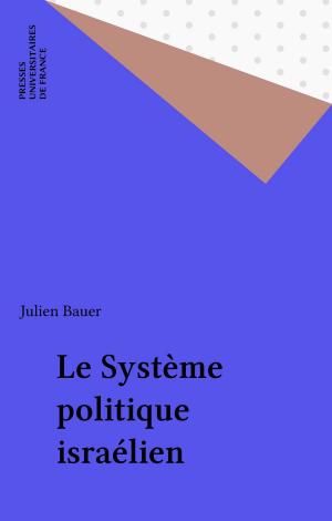 bigCover of the book Le Système politique israélien by 