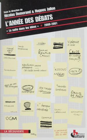 Cover of the book L'Année des débats by Sophie Boutillier, Blandine Laperche, Dimitri Uzunidis