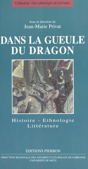 Cover of the book Dans la gueule du dragon : histoire, ethnologie, littérature by Pierre Lagarde