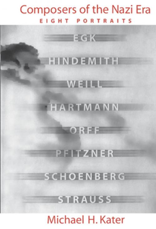 Cover of the book Composers of the Nazi Era by Michael H. Kater, Oxford University Press