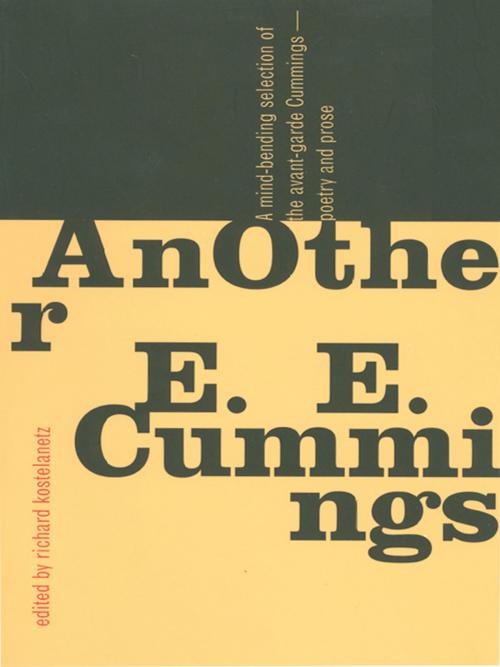 Cover of the book AnOther E.E. Cummings by E. E. Cummings, Richard Kostelanetz, Liveright