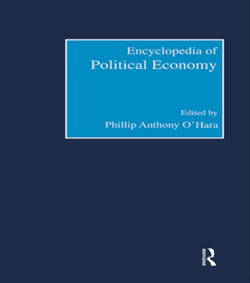 Big bigCover of Encyclopedia of Political Economy
