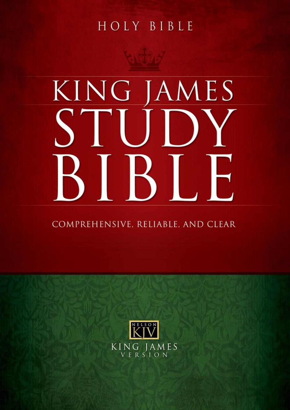 Big bigCover of The Holy Bible, King James Study Bible (KJV)