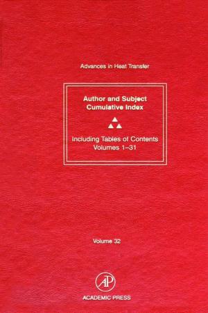 Cover of the book Advances in Heat Transfer by Kestur Gundappa Satyanarayana