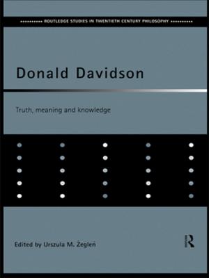 Cover of the book Donald Davidson by Richard F. Gombrich