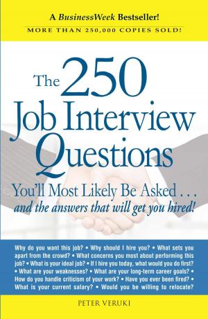 Cover of the book The 250 Job Interview Questions by Vin Packer