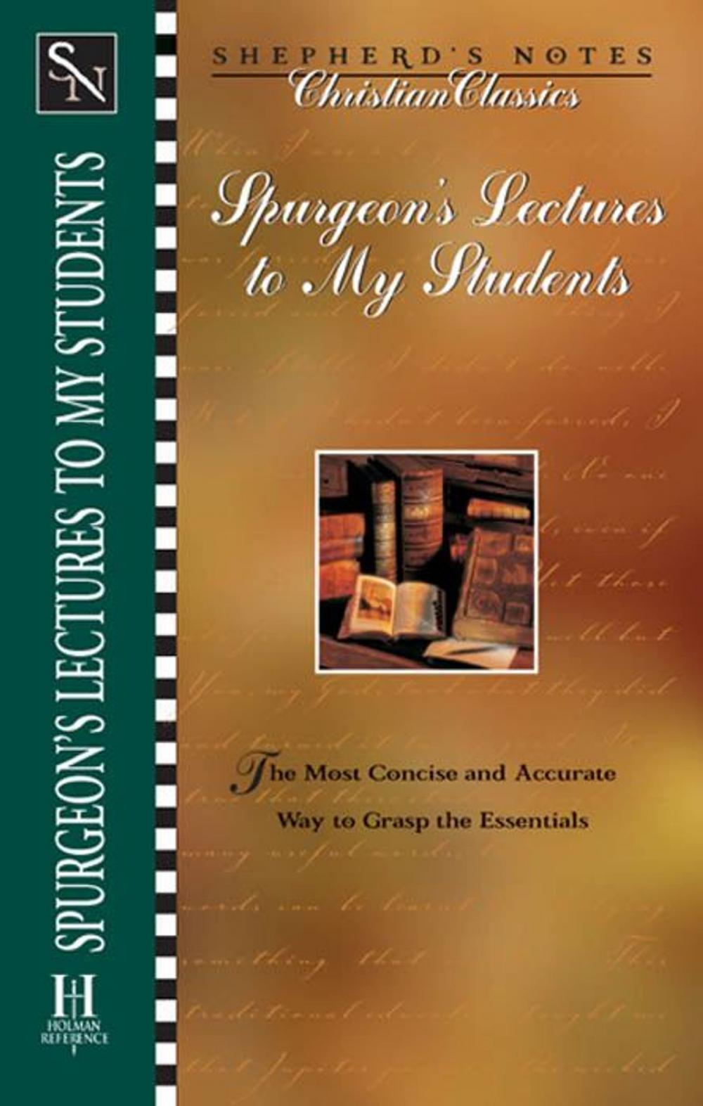 Big bigCover of Shepherd's Notes: Lectures to My Students