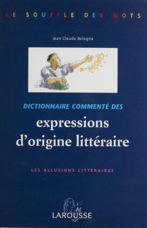 Cover of Dictionnaire commenté des expressions d'origine littéraire