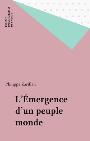 Cover of the book L'Émergence d'un peuple monde by Michel Zimmermann, Marie-Claire Zimmermann