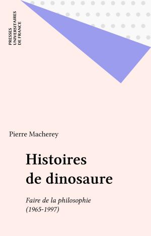 Cover of the book Histoires de dinosaure by Jean Rivoire