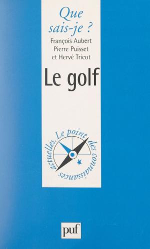 Book cover of Le golf