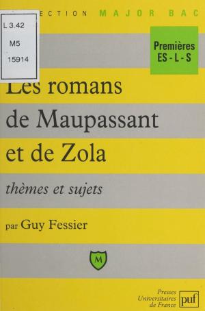 Cover of the book Les romans de Maupassant et de Zola by Jean Campredon, Paul Angoulvent