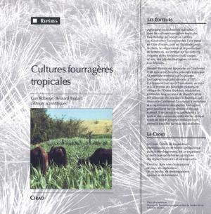 Cover of the book Cultures fourragères tropicales by Bernard Montuelle