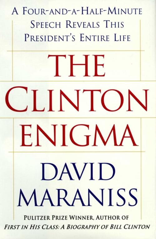 Cover of the book The Clinton Enigma by David Maraniss, Simon & Schuster