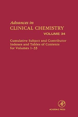 Cover of the book Advances in Clinical Chemistry by Benjamin Bederson, Herbert Walther