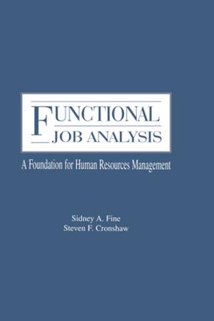 Cover of the book Functional Job Analysis by Brita Olerup