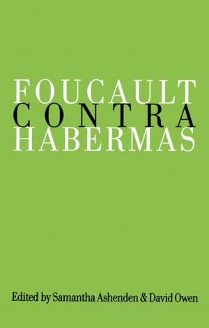 Cover of the book Foucault Contra Habermas by Mary E. Loughridge, Loren R. Tarantino