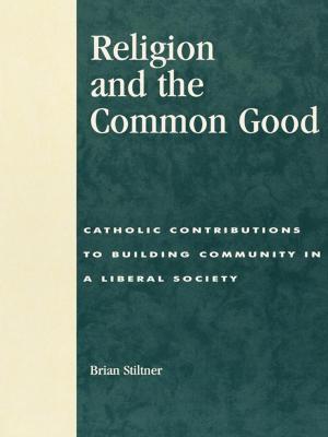 Book cover of Religion and the Common Good