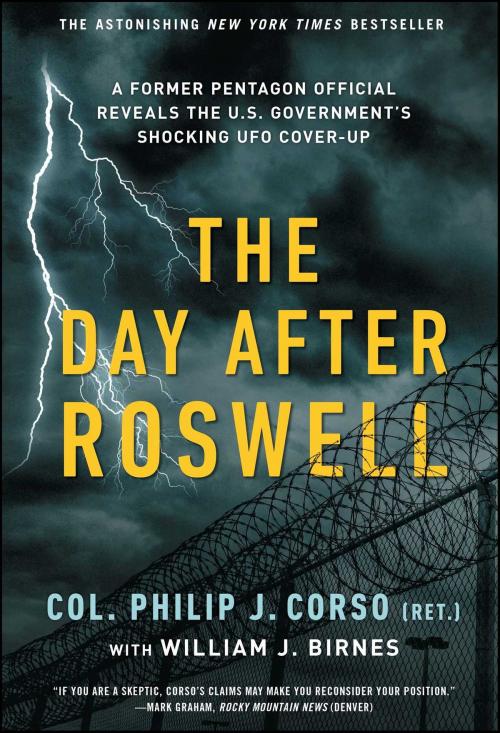 Cover of the book The Day After Roswell by William J. Birnes, Philip Corso, Atria Books