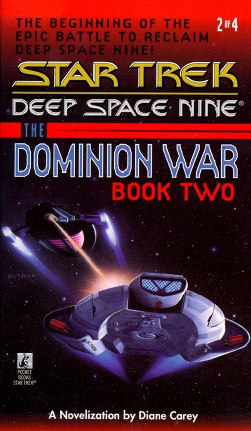 Cover of the book The Dominion Wars: Book 2 by Diane Carey, Pocket Books/Star Trek