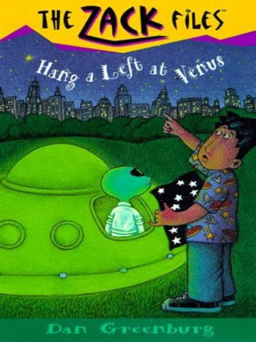 Cover of the book Zack Files 15: Hang a Left at Venus by Dan Greenburg, Penguin Young Readers Group