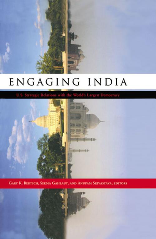 Cover of the book Engaging India by Seema Gahlaut, Anupam Srivastava, Gary K. Bertsch, Taylor and Francis