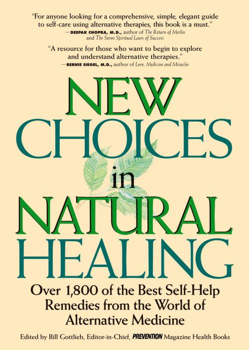 Cover of the book New Choices In Natural Healing by Bill Gottlieb, Potter/Ten Speed/Harmony/Rodale